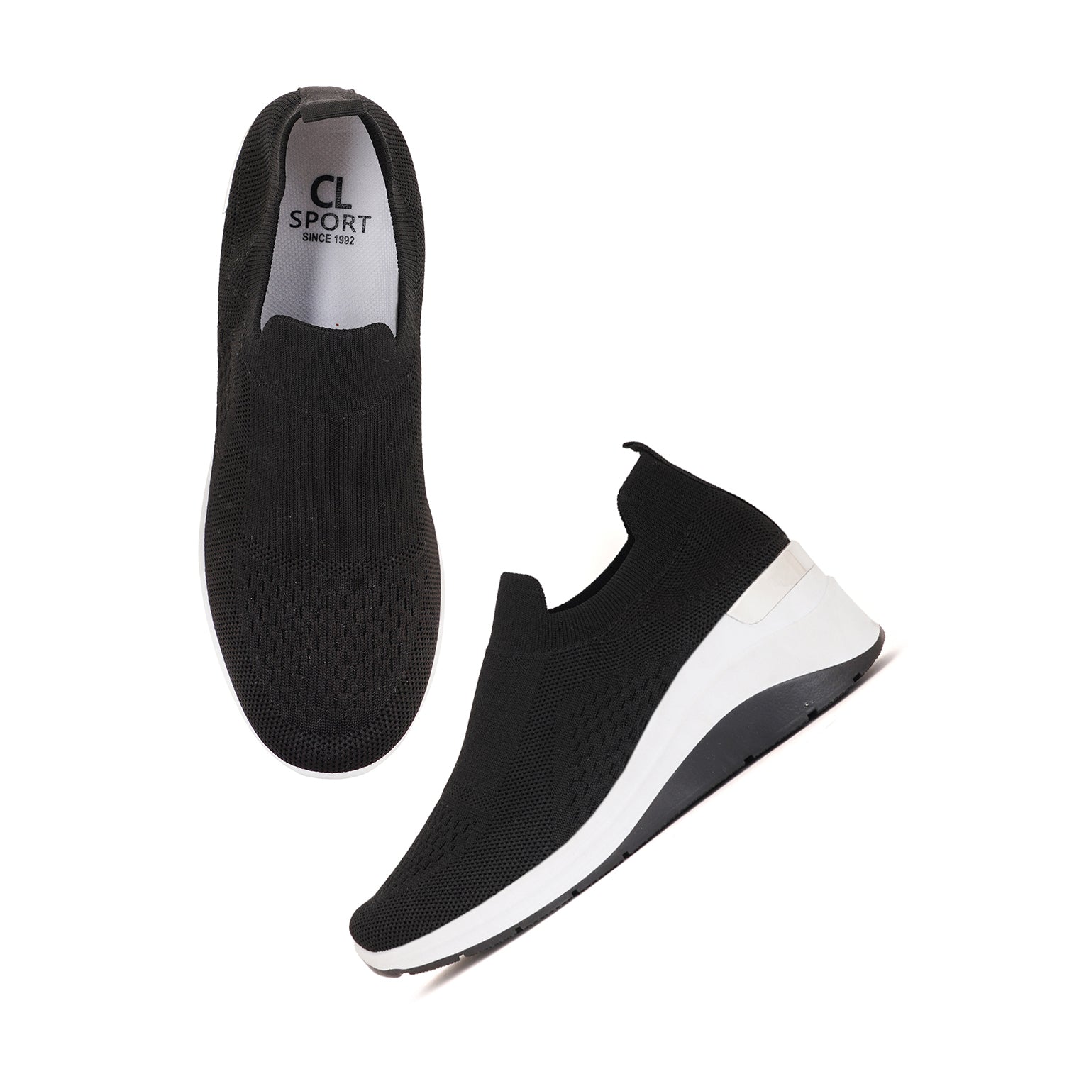 Women Comfortable Flyknit Lightweight Slip-On Sneakers