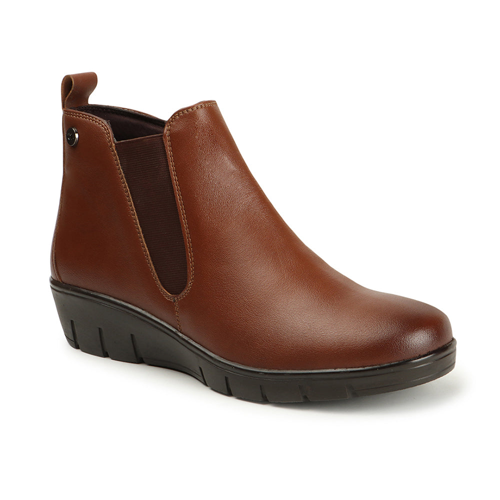 Women Synthetic Solid Sild Zipper Chelsea Boots