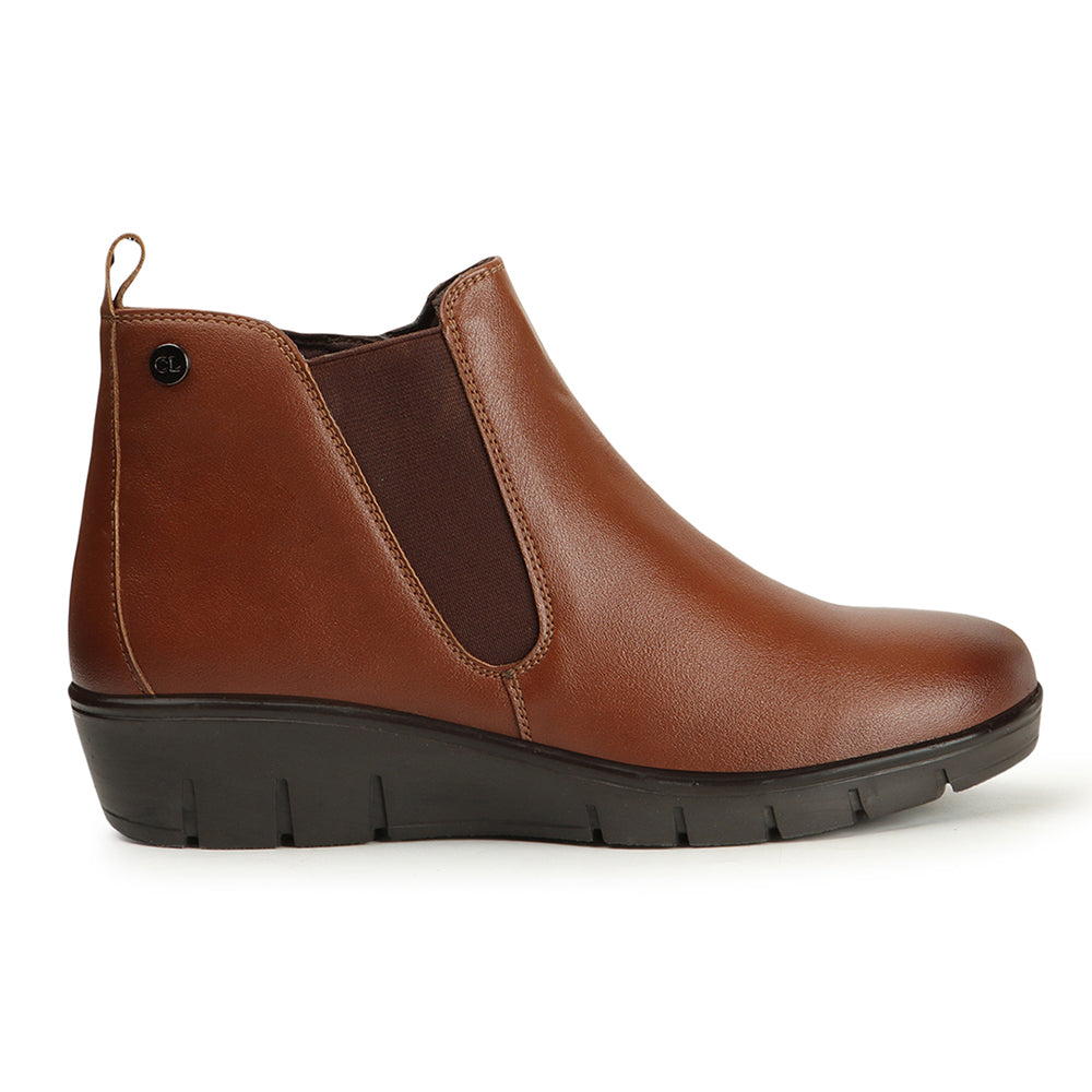 Women Synthetic Solid Sild Zipper Chelsea Boots