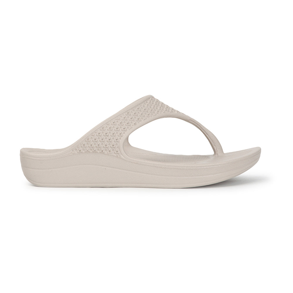 Women Solid Casual Thong Wedge Sandals