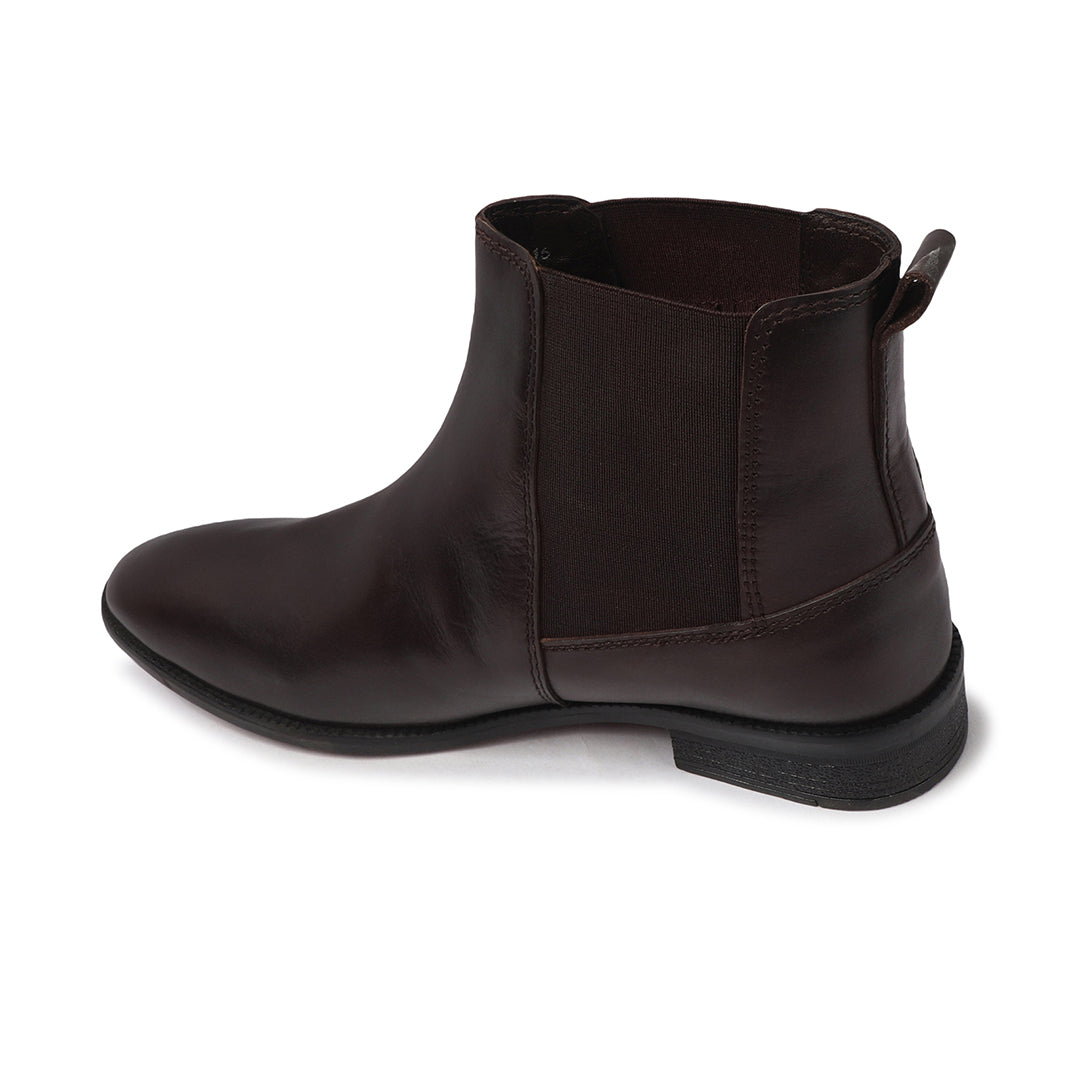 Elegant Classic Leather Ankle Boots for Men