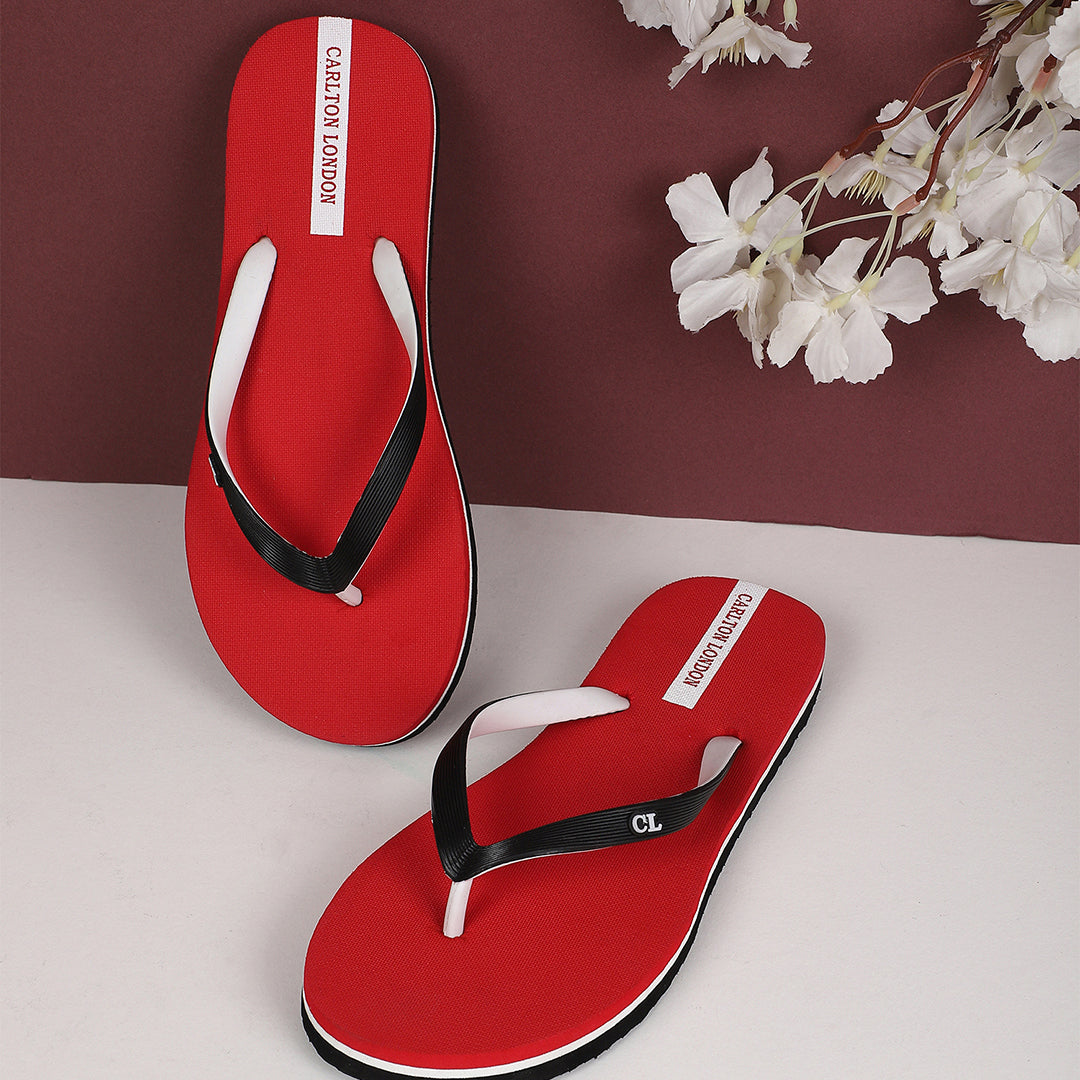 Women Striped Strap Thong Sandals