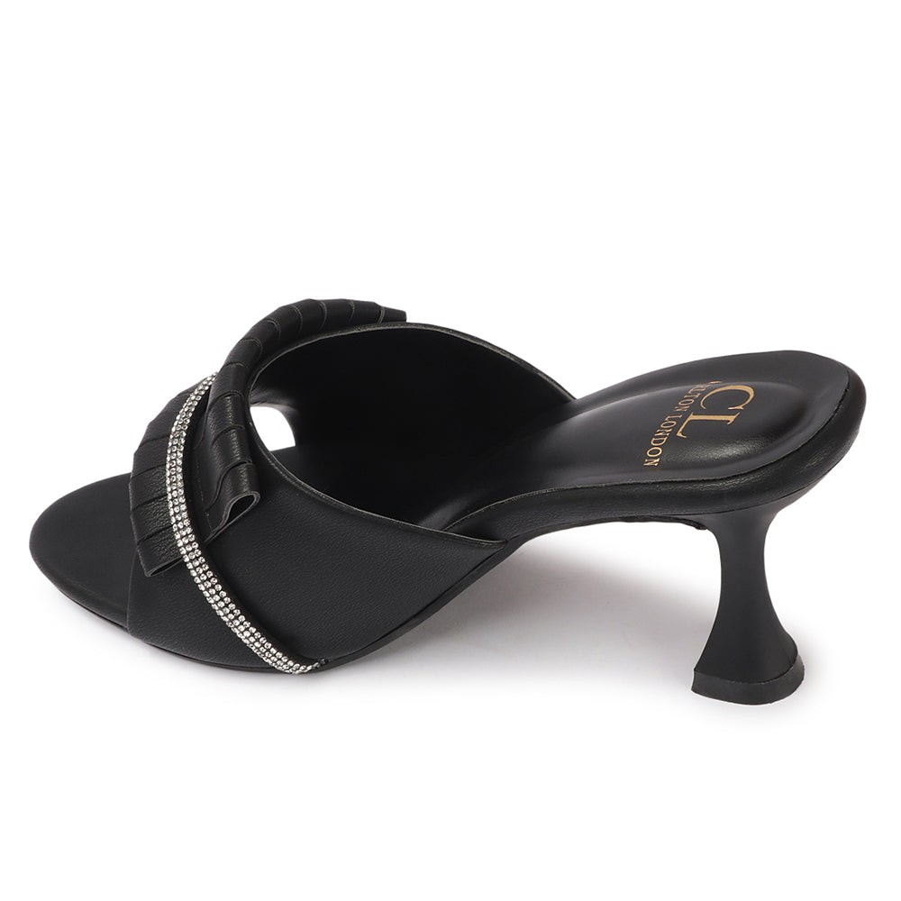 Women Embellished Party Stiletto Heel Sandals