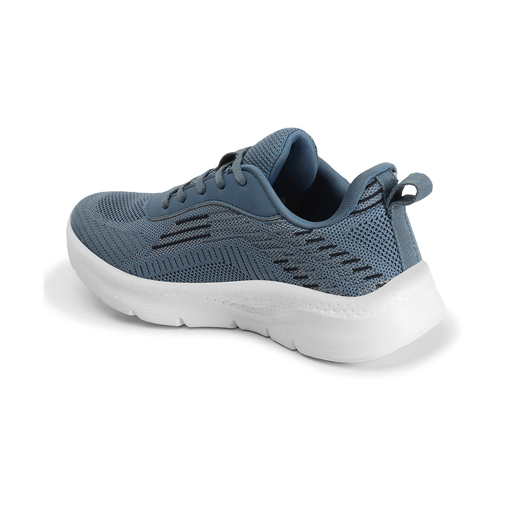 Women Mesh Flyknit Technology Lace-Up Sports Shoes