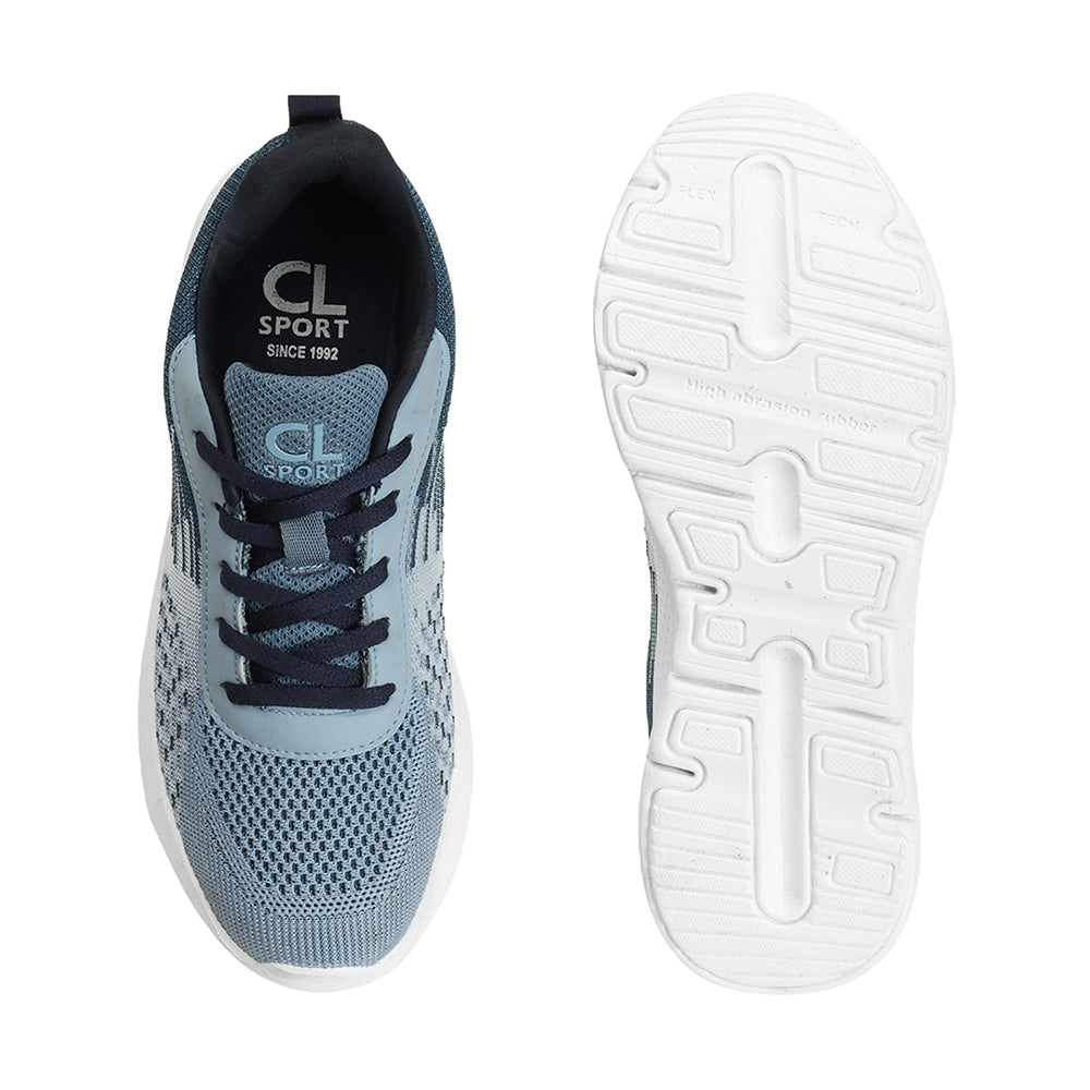 Women Mesh Flyknit Technology Lace-Up Sports Shoes