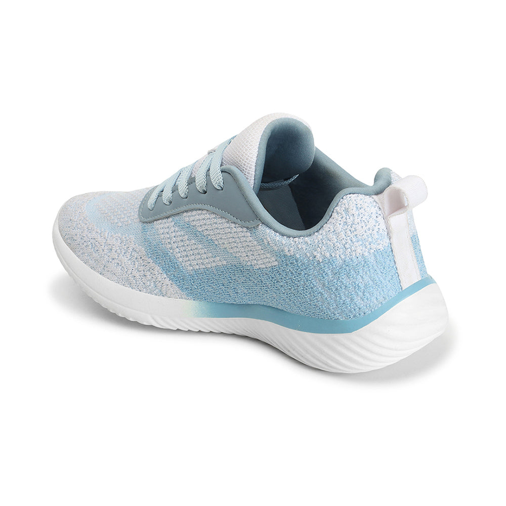 Women Mesh Flyknit Technology Lace-Up Sports Shoes