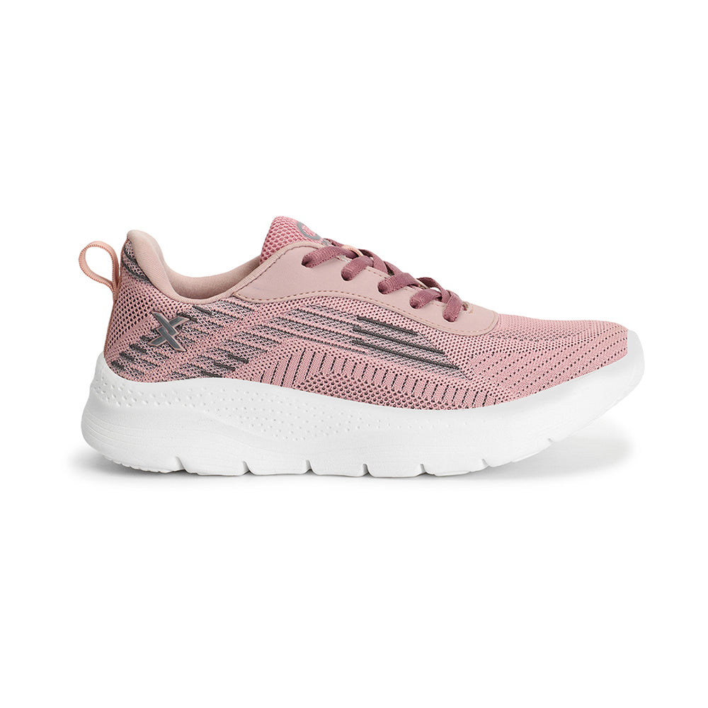 Women Mesh Flyknit Technology Lace-Up Sports Shoes