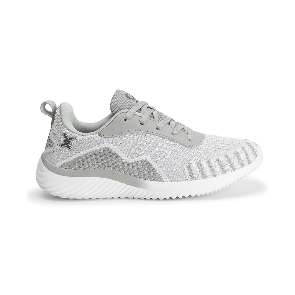 Women Mesh Flyknit Technology Lace-Up Sports Shoes