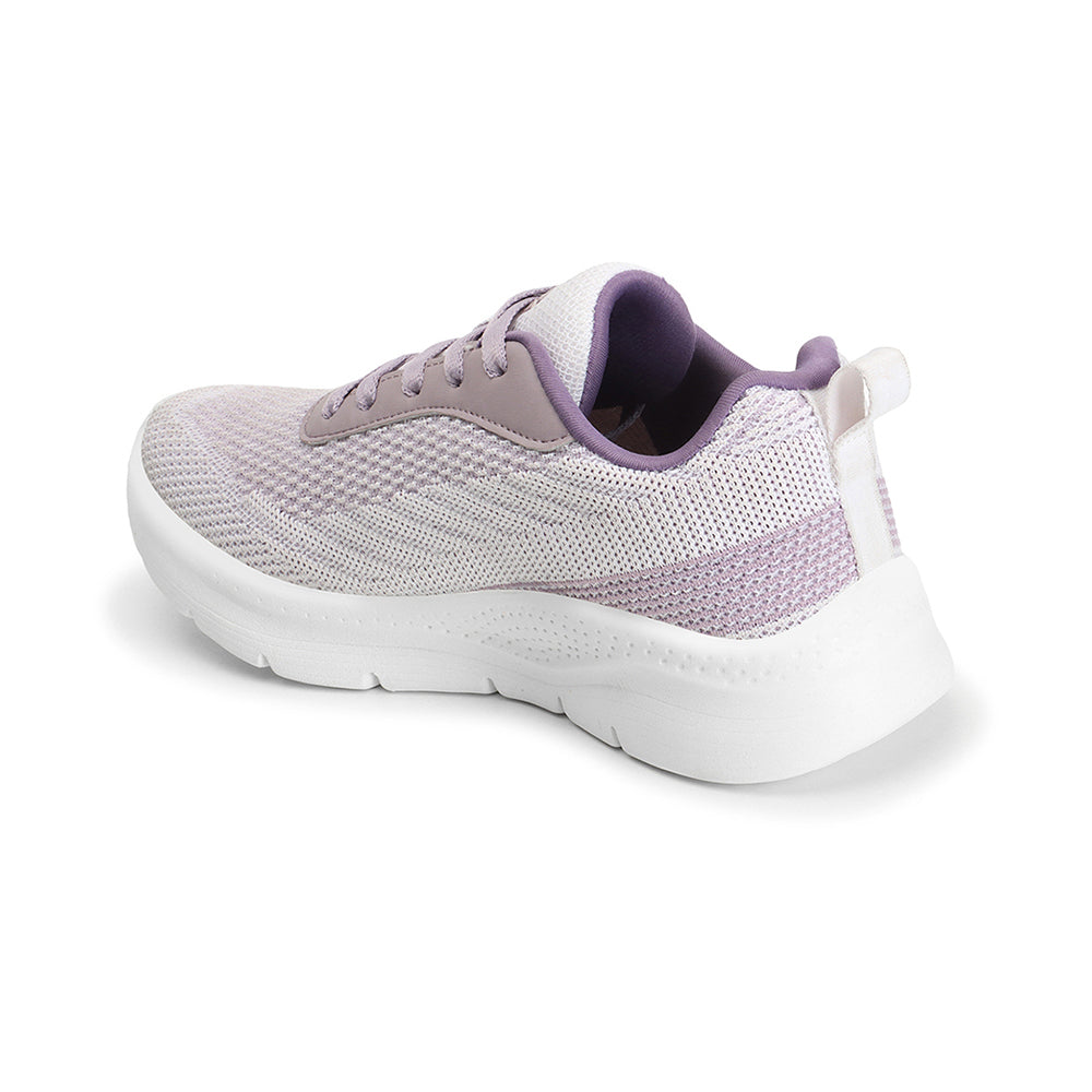 Women Mesh Flyknit Technology Lace-Up Sports Shoes