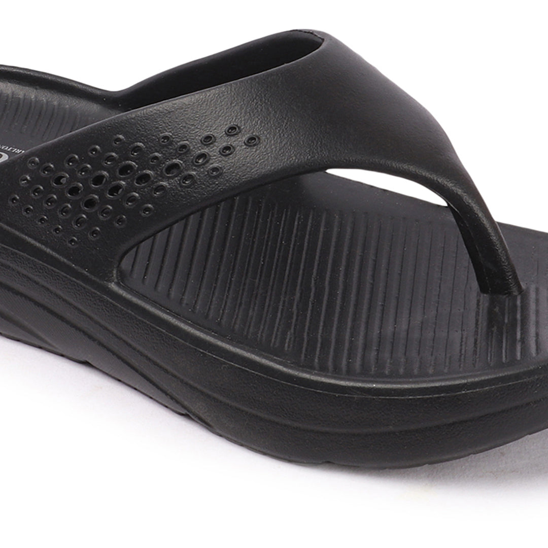 Men Perforated Thong Comfort Sandals