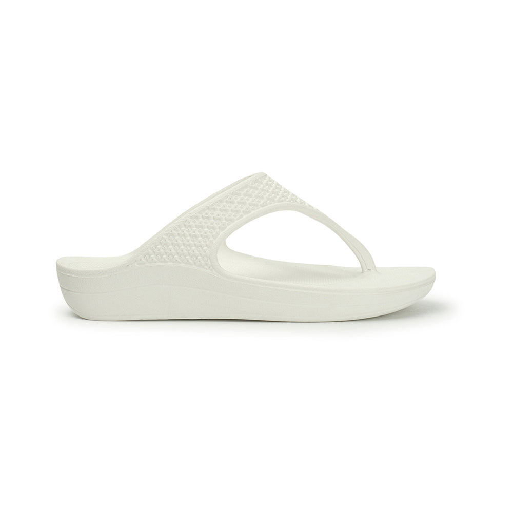 Women Solid Casual Thong Wedge Sandals