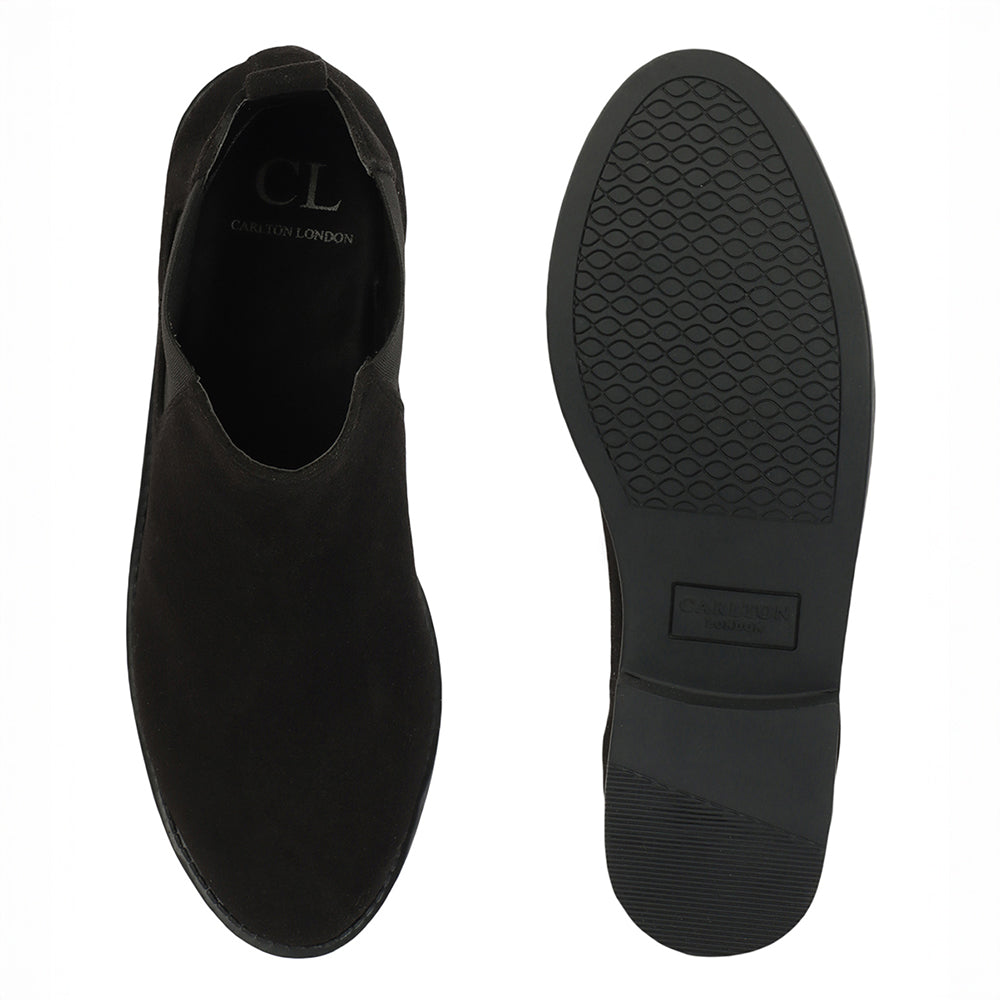 Women Casual Block-Heeled Chelsea Boots
