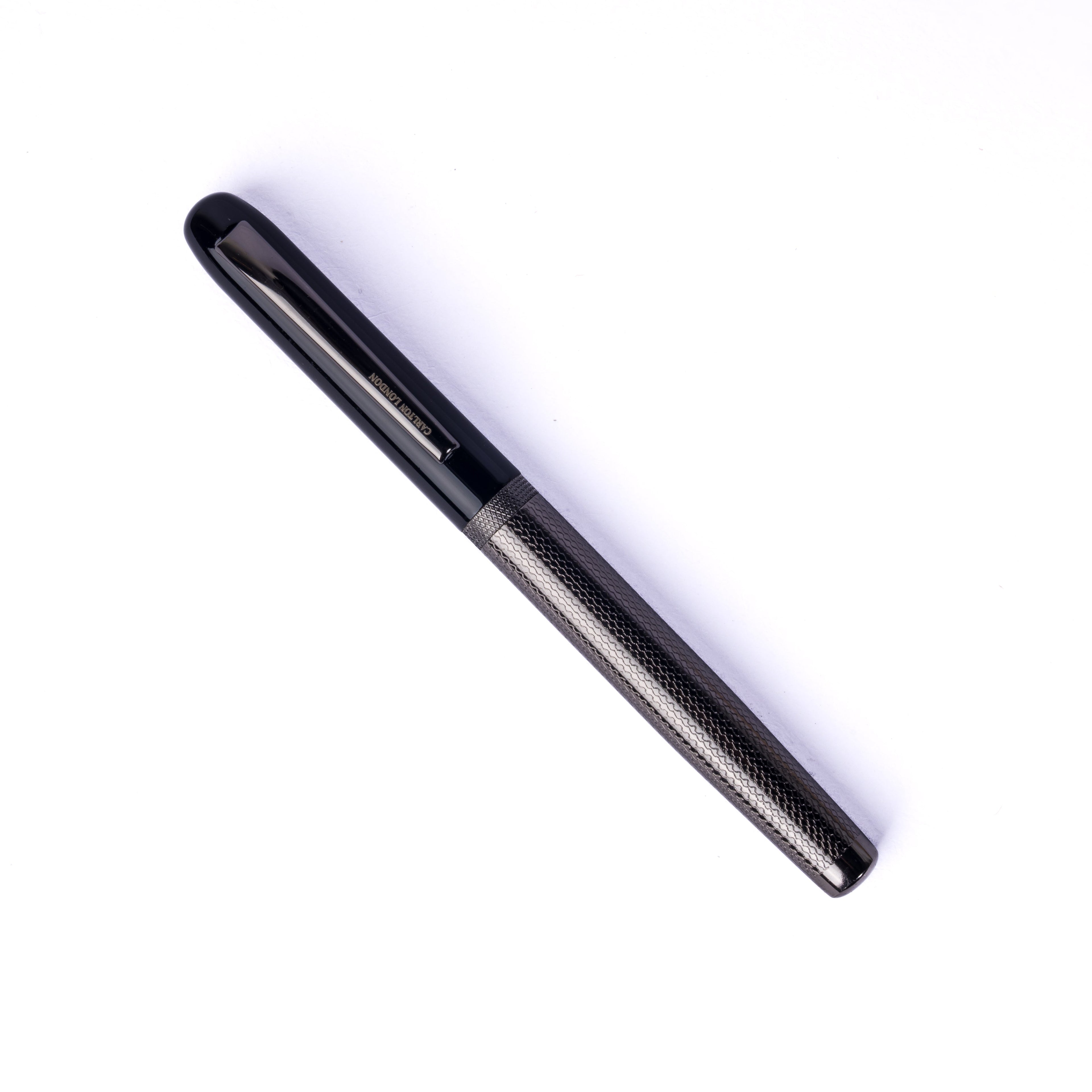 Carlton London Matte Black Ball Pen Executive Writing Pen with Fine Tip & Smooth Ink