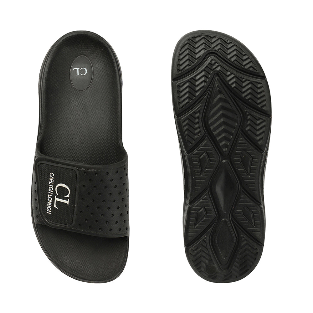 Men Perforated Adjustable Comfort Sliders