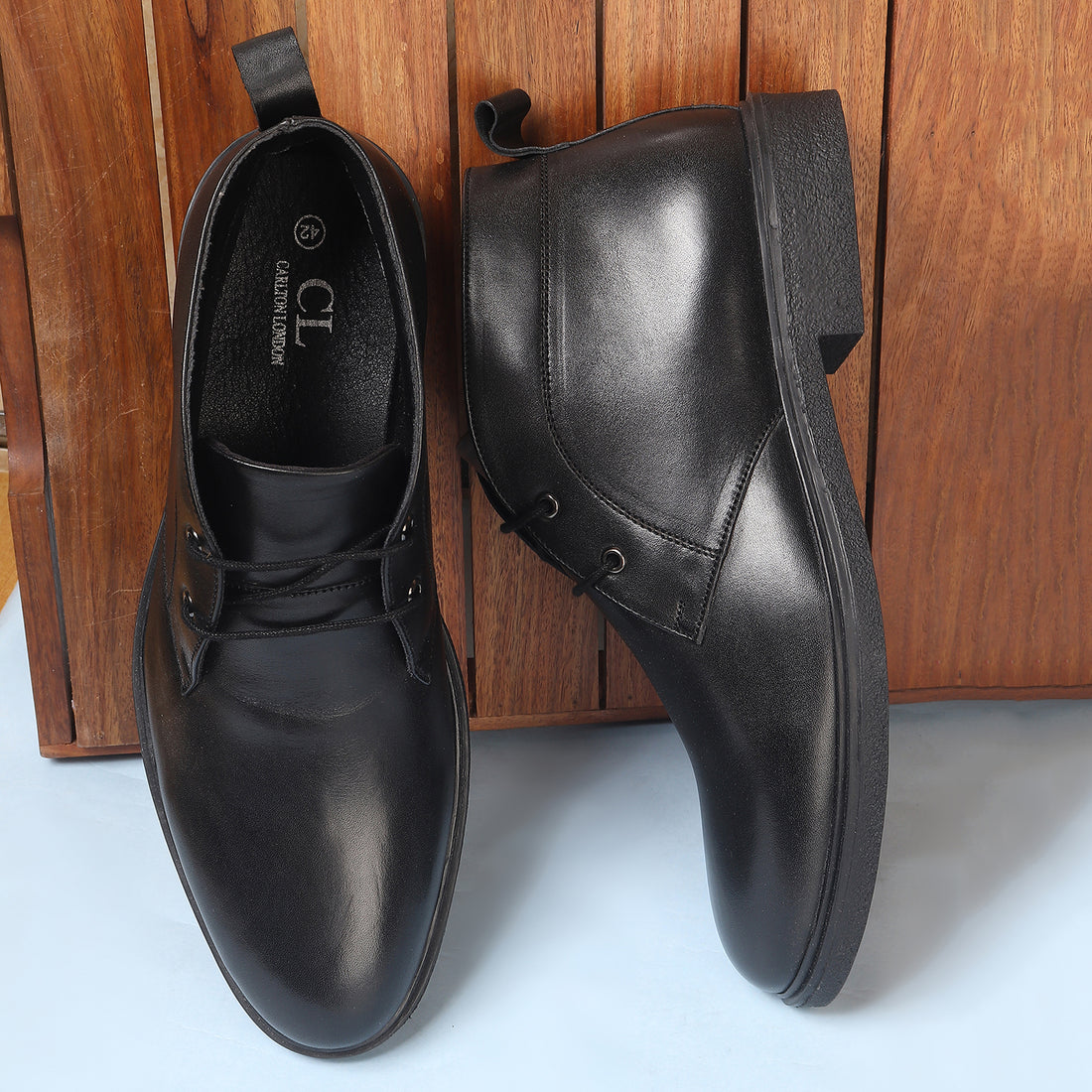 Formal Lace-Up Ankle Boot for Men