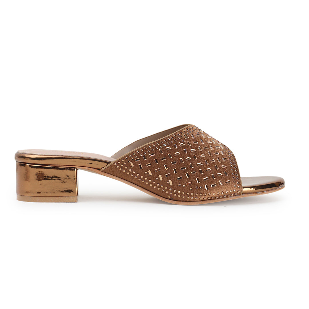 Women Embellished Block Heel Sandals