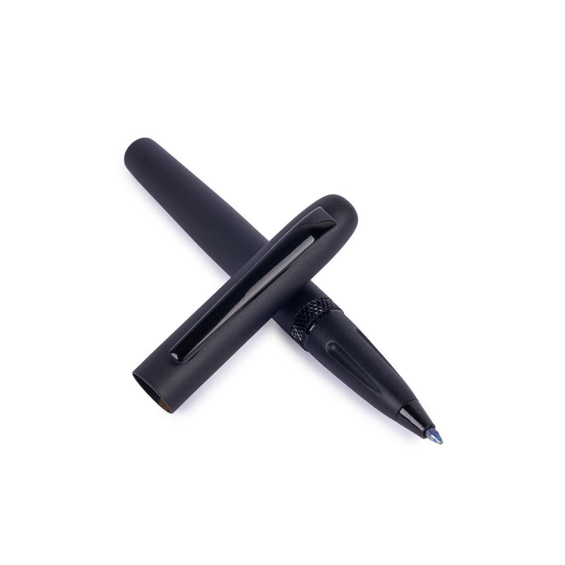 Carlton London Matte Black Metallic Ball Pen Luxury Executive Writing Pen with Clip Fine Tip