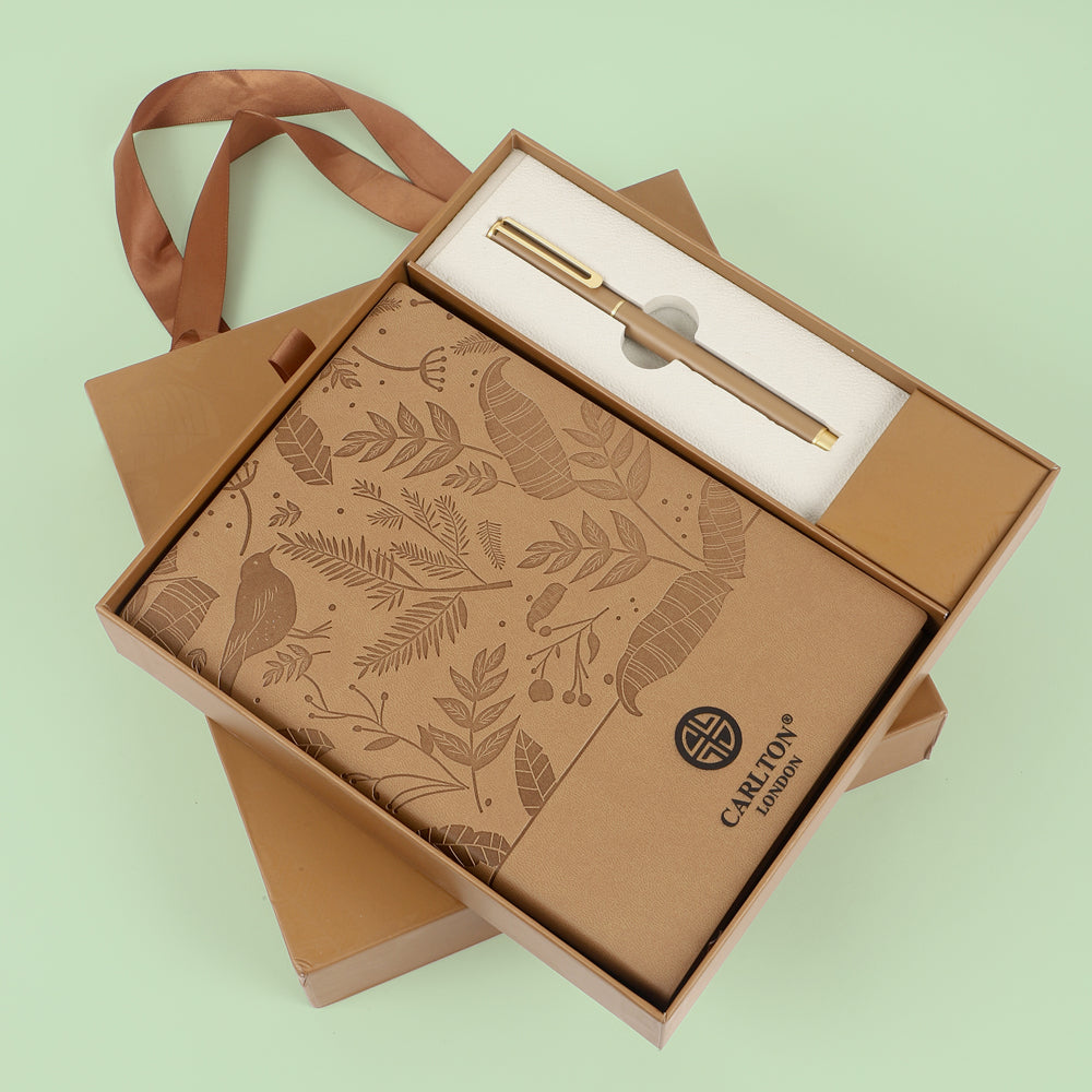 Carlton London Diary & Pen set
