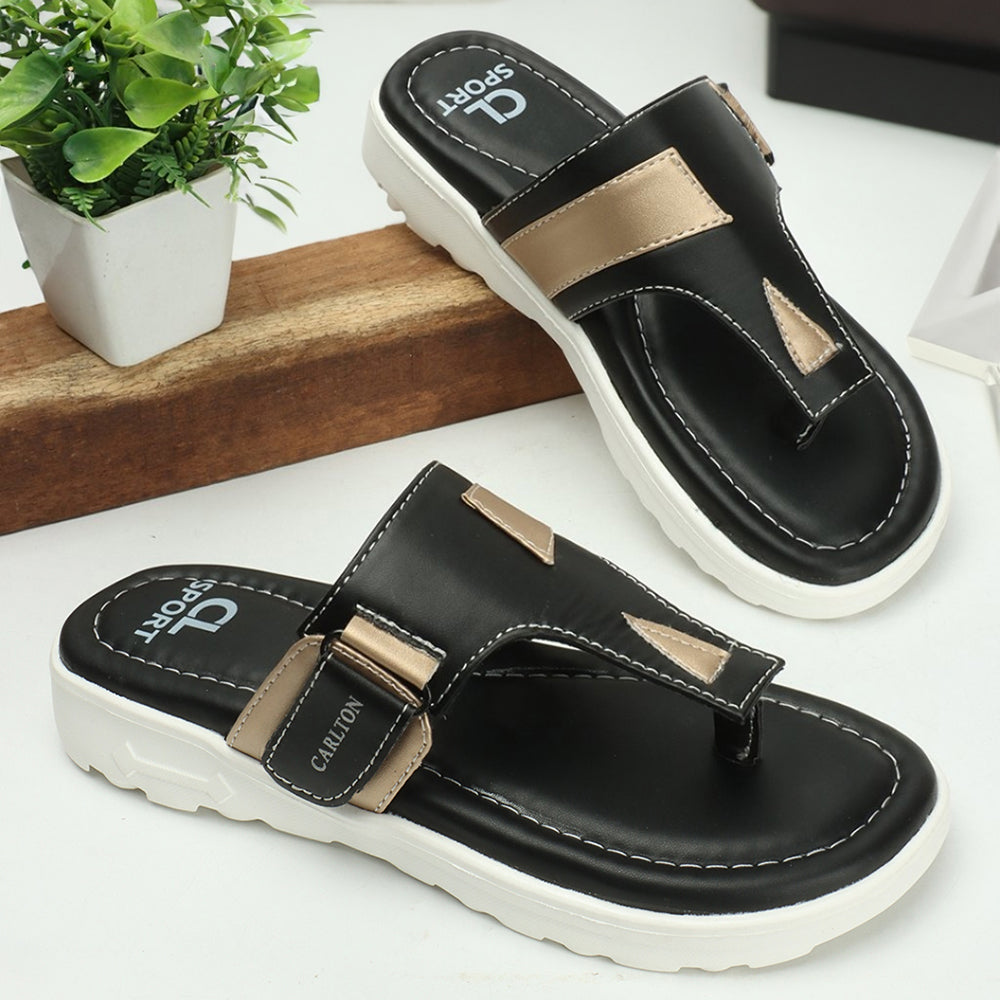 Women Lightweight Thong Velcro Sandals