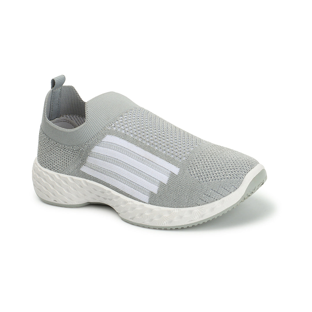 Women Woven Design Lightweight Slip On Sneakers