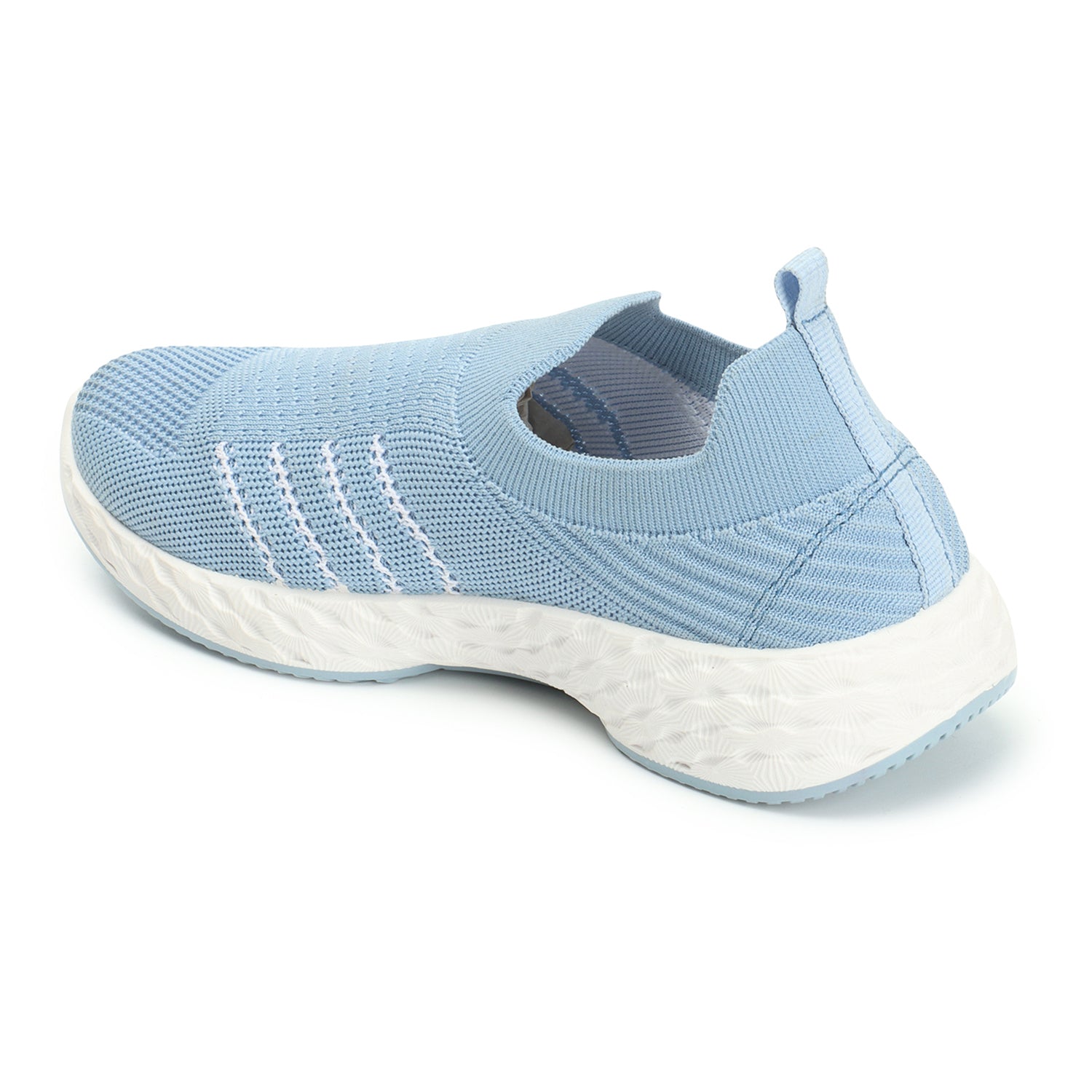 Women Woven Design Lightweight Slip On Sneakers