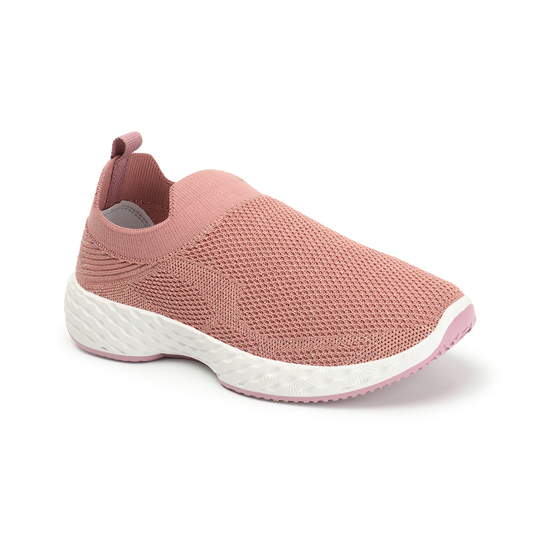 Women Woven Design Lightweight Slip On Sneakers