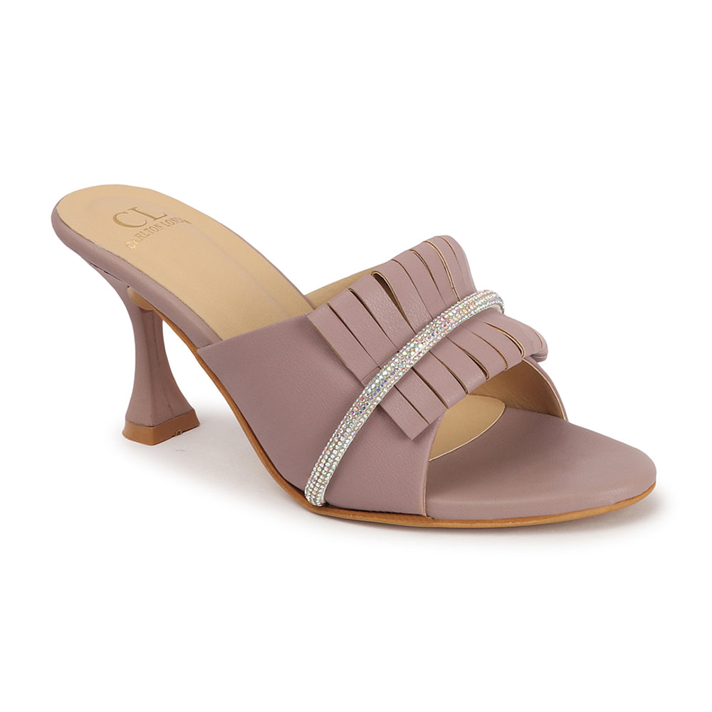 Women Embellished Party Stiletto Heel Sandals