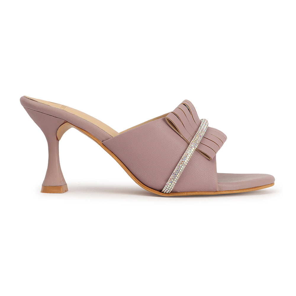Women Embellished Party Stiletto Heel Sandals