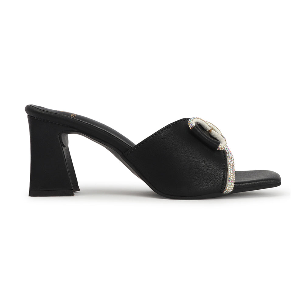 Women Embellished Party Block Heel Sandals