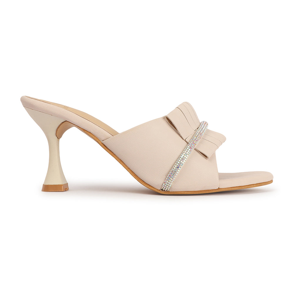 Women Embellished Party Stiletto Heel Sandals