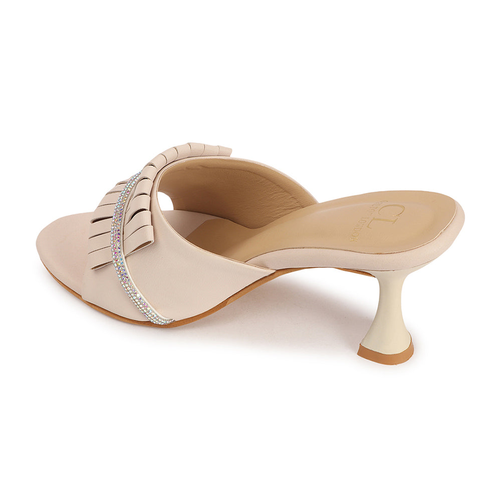 Women Embellished Party Stiletto Heel Sandals