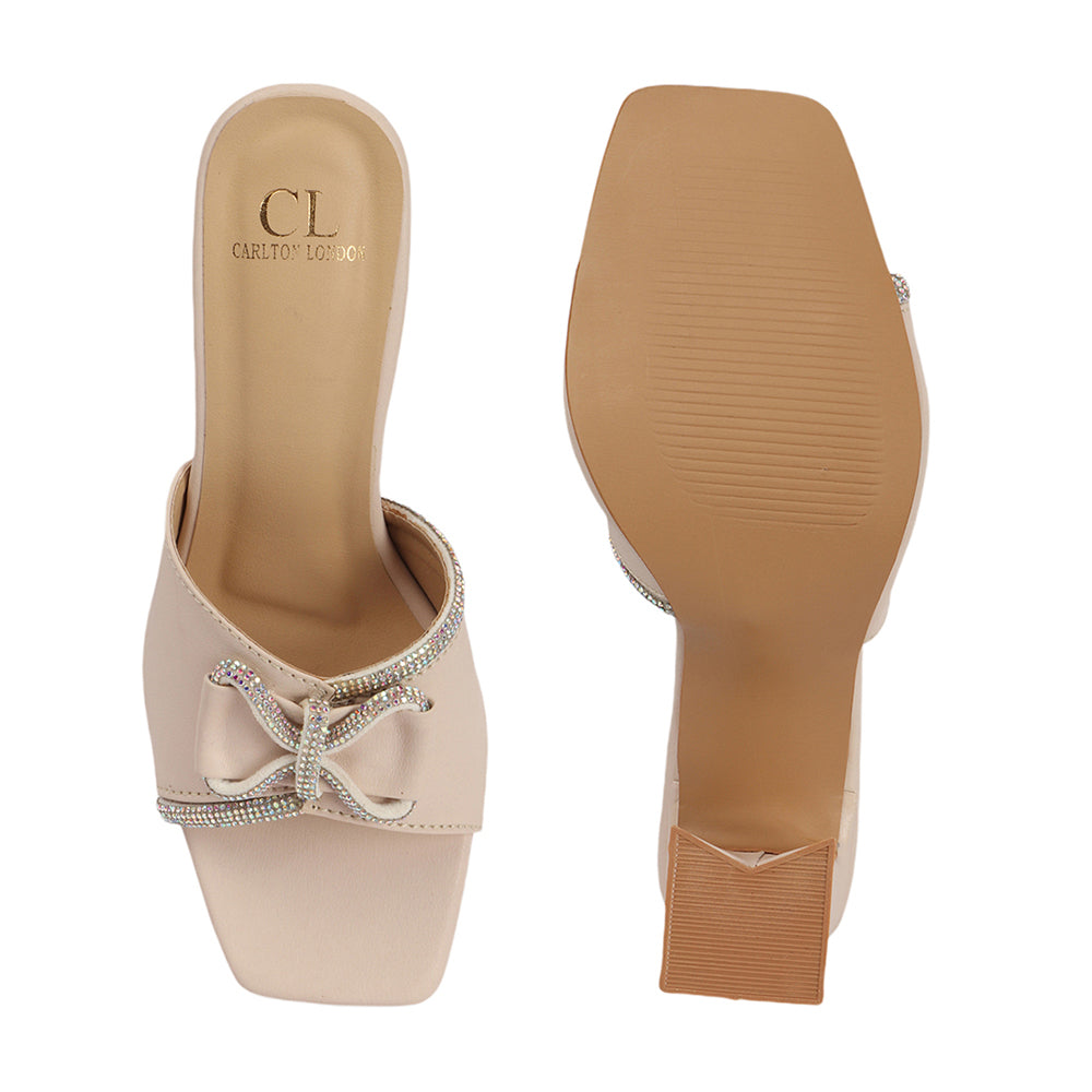 Women Embellished Party Block Heel Sandals