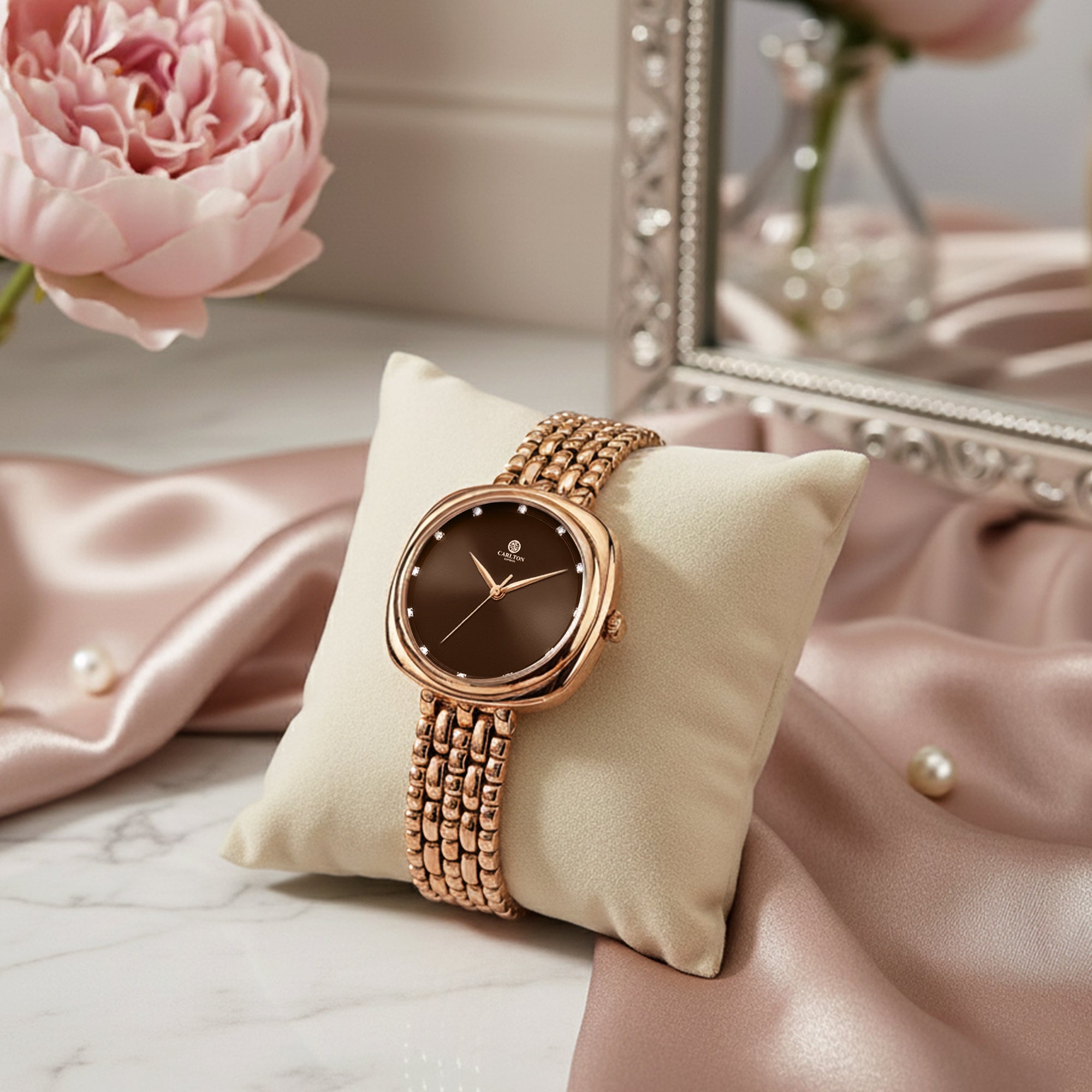 Women Celeste Brown Analog Watch - CLW-CT-33