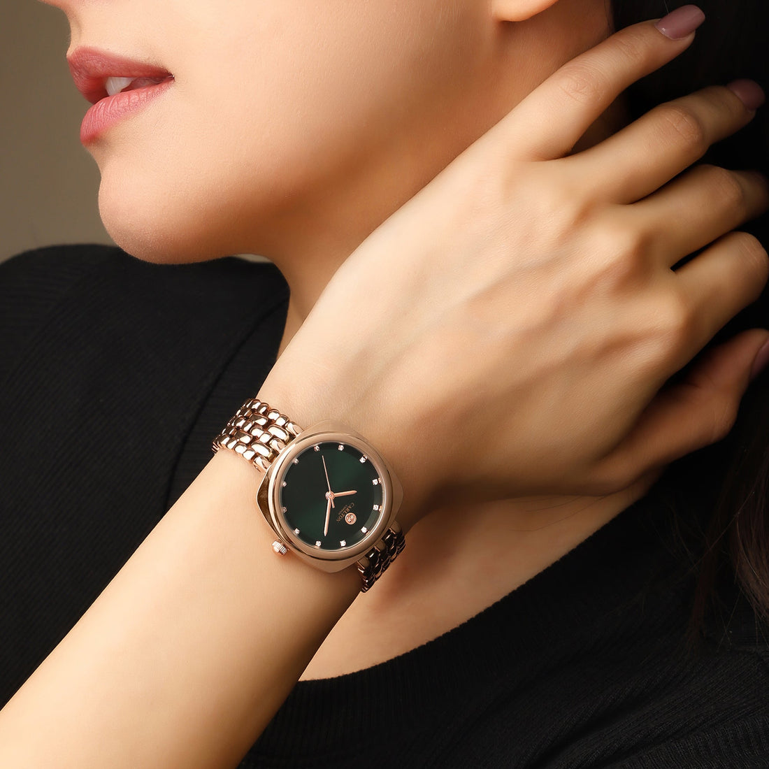 Women Celeste Dark Green Analog Watch - CLW-CT-44