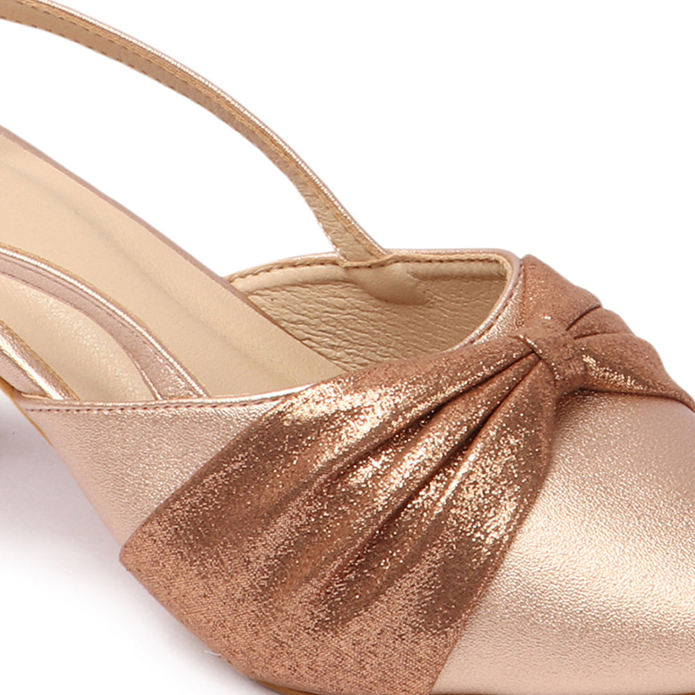 Women Embellished Party Block Sandals with Slingback Buckle