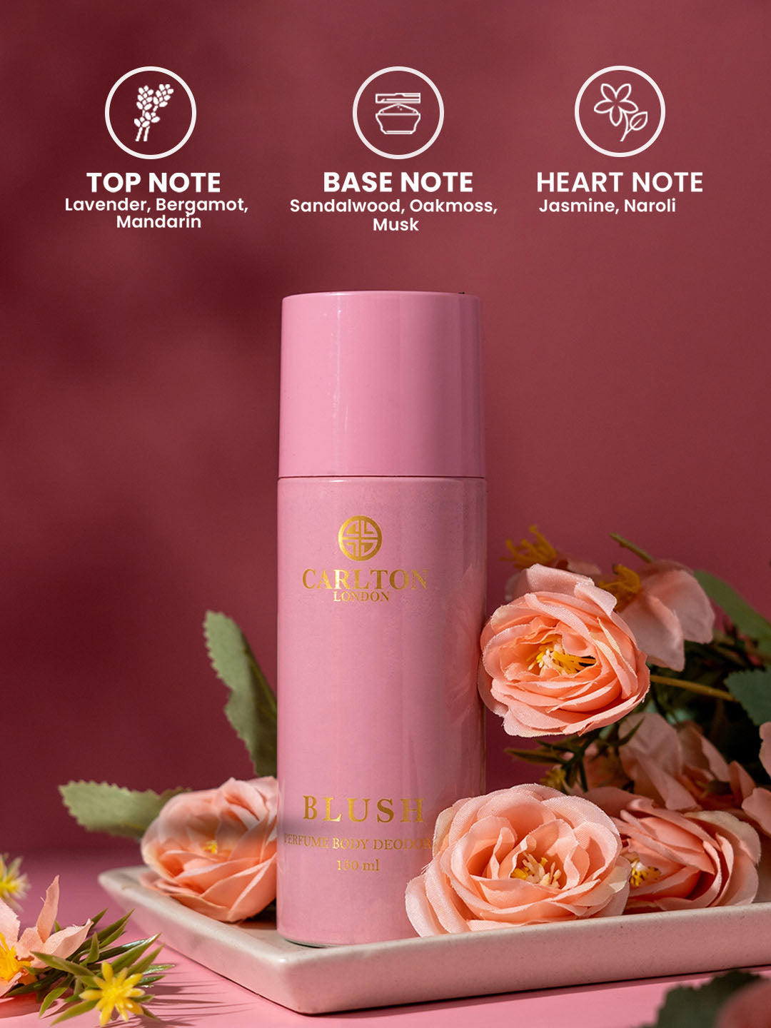 Women Blush Deo Set Of 2 - 150Ml Each