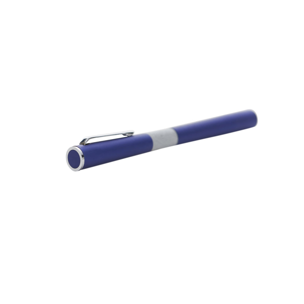 Carlton London Sapphire Sky Blue Metallic Metal Pen