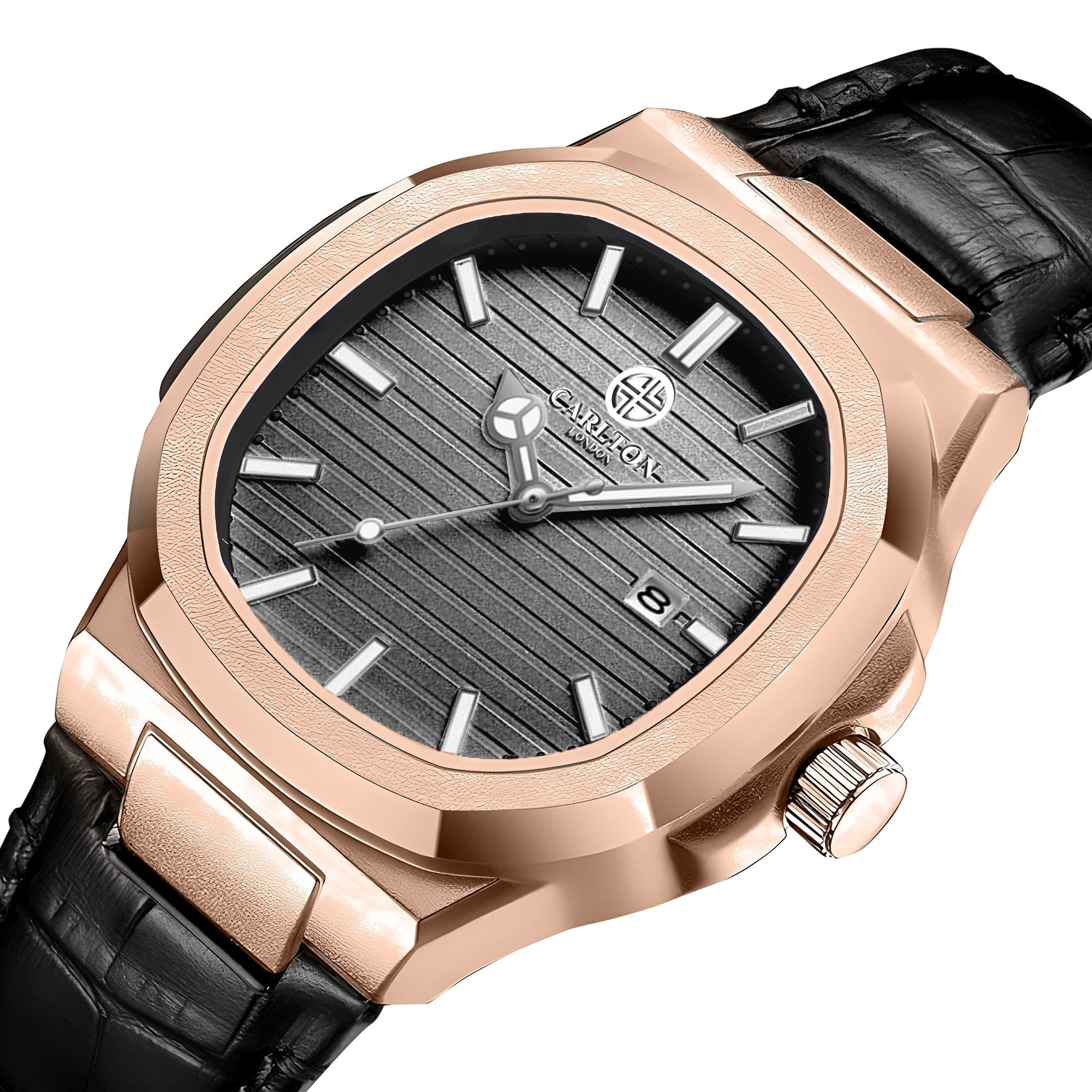 Jordan Men Analog Black Watch -CLJOR-004