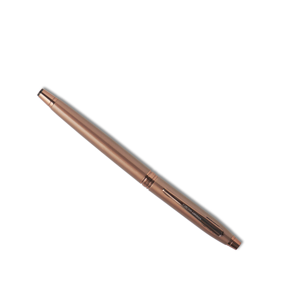 Carlton London Coffee Marvel Slim Magnetic Dual Action Metal Pen