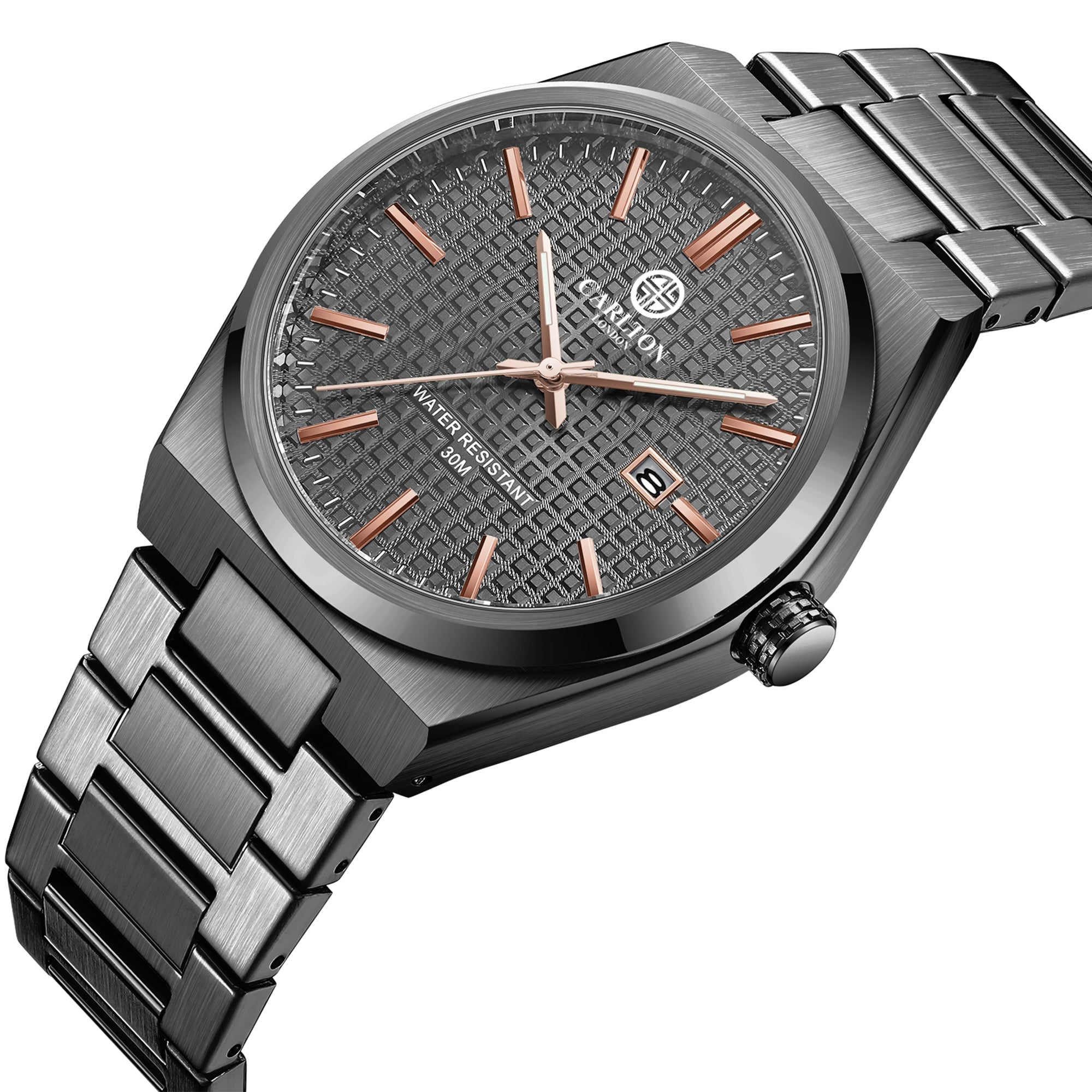 Carlton London Alfred Men Brown Analog Watch - CLMWT-01