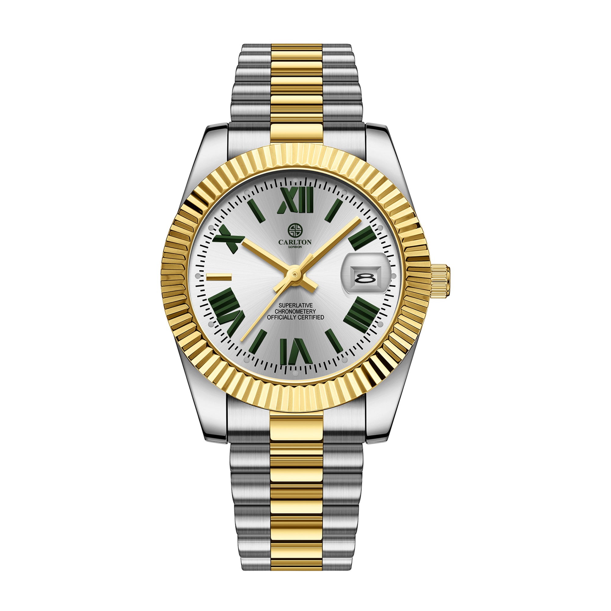 Charles Men White Analog Watch CLRLM-002