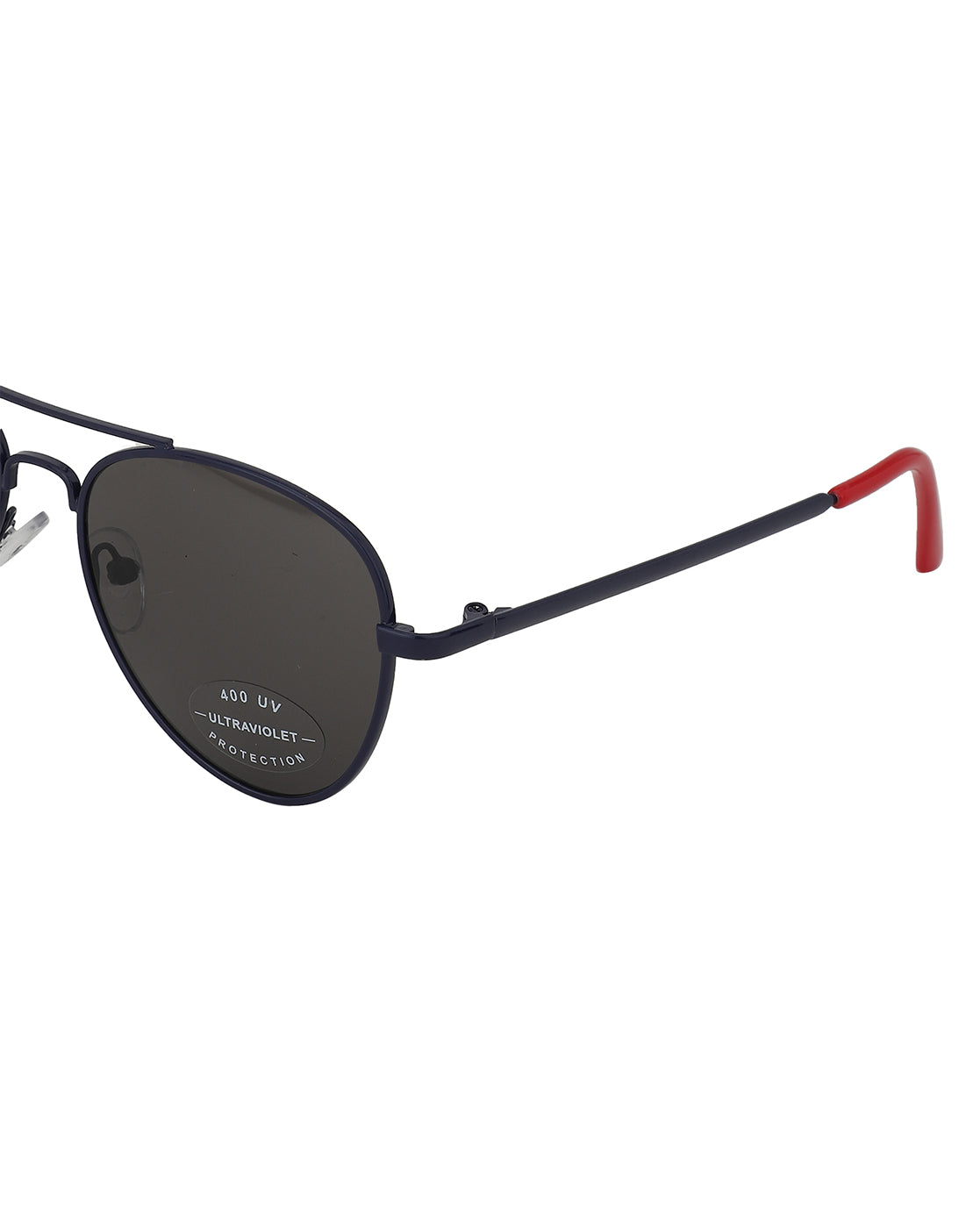Carlton London Black Lens & Blue Aviator Sunglasses With Uv Protected Lens For Boy