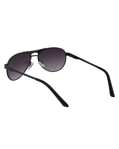Carlton London Black Lens &amp; Blue Aviator Sunglasses With Uv Protected Lens For Boy
