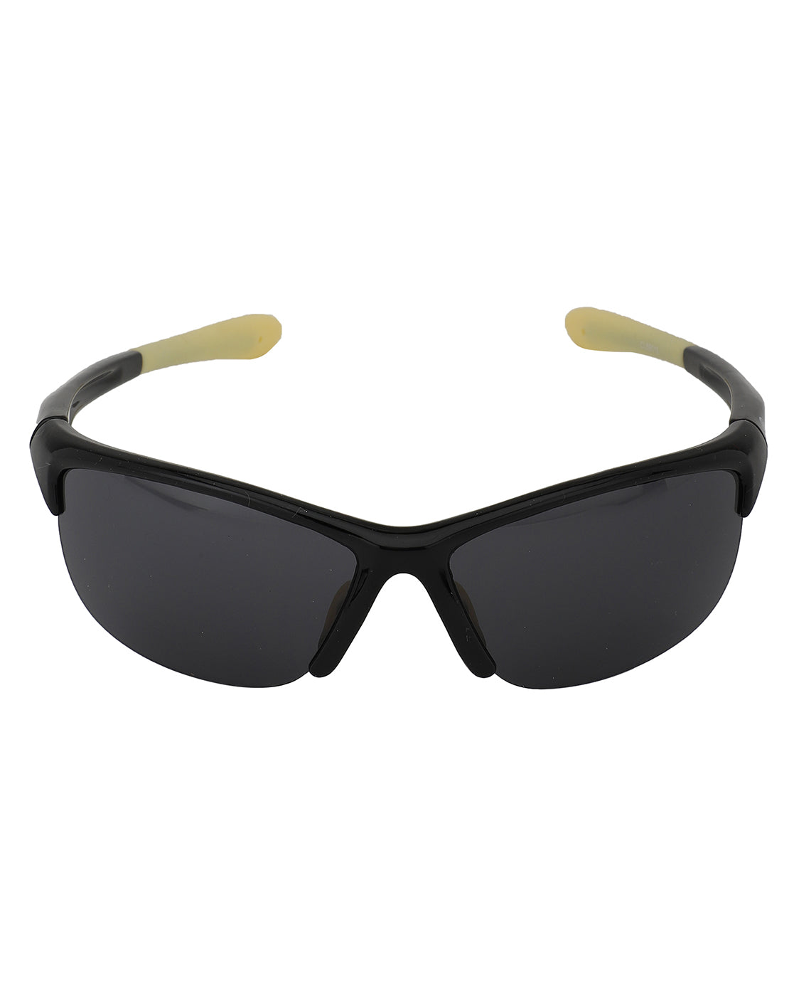 Carlton London Black Lens & Black Sports Sunglasses For Boy
