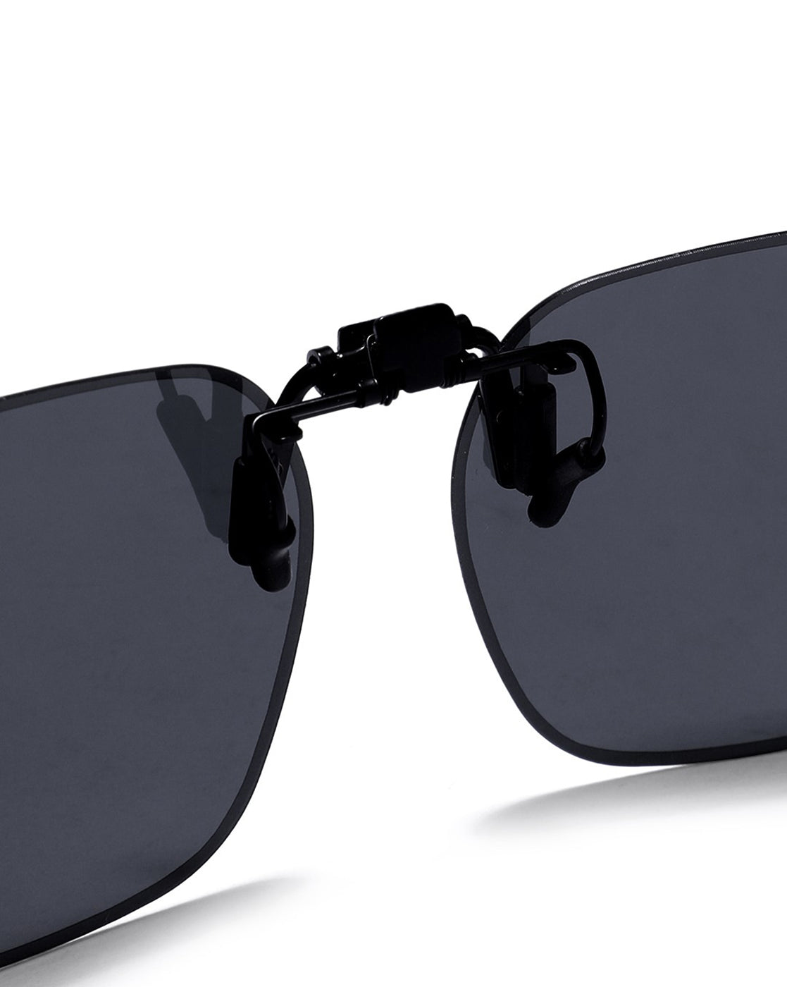 Rectangle Sunglass Clip with UV Protected and Polarized Lens