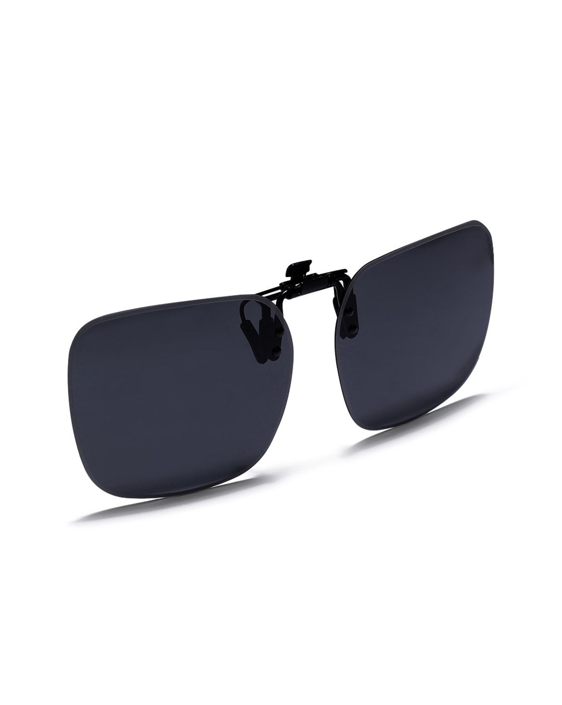 Rectangle Sunglass Clip with UV Protected and Polarized Lens