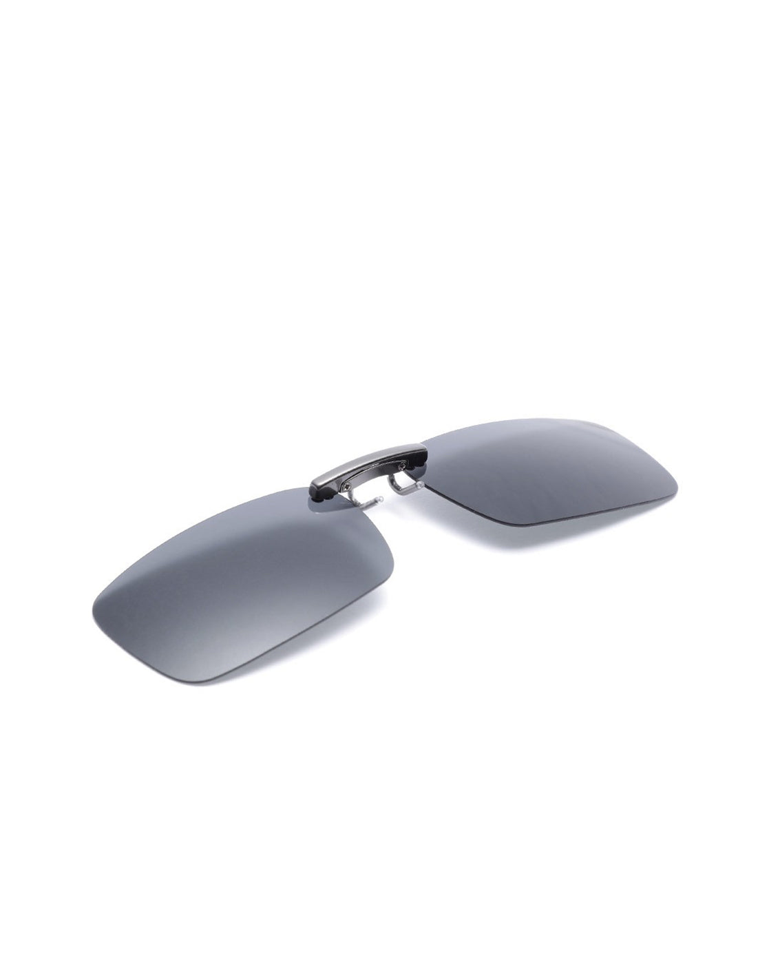 Black Toned Polarised Lens Sunglass Clip for unisex