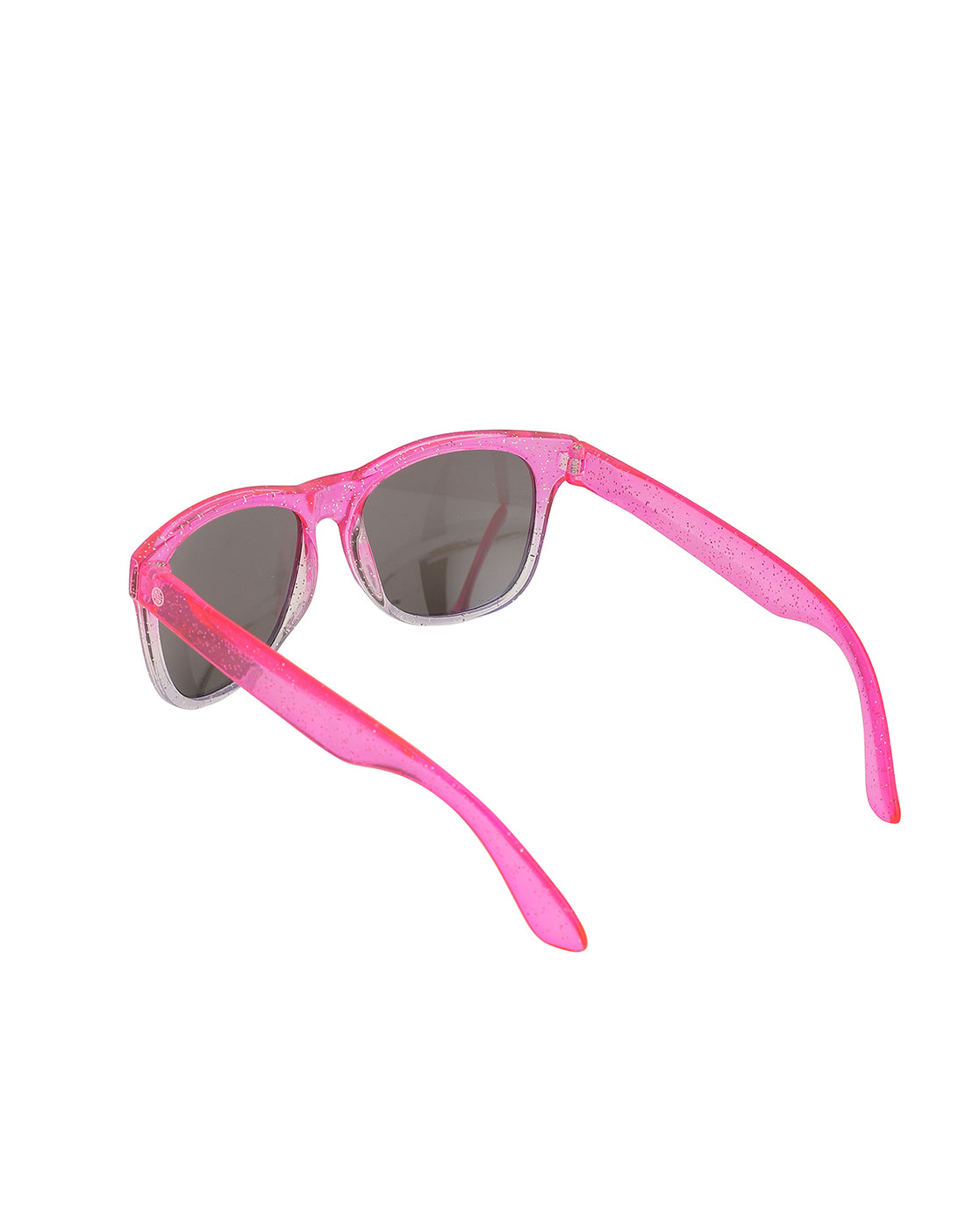 Kids Girls Pink With Uv Protected Lens Mirror Sunglass