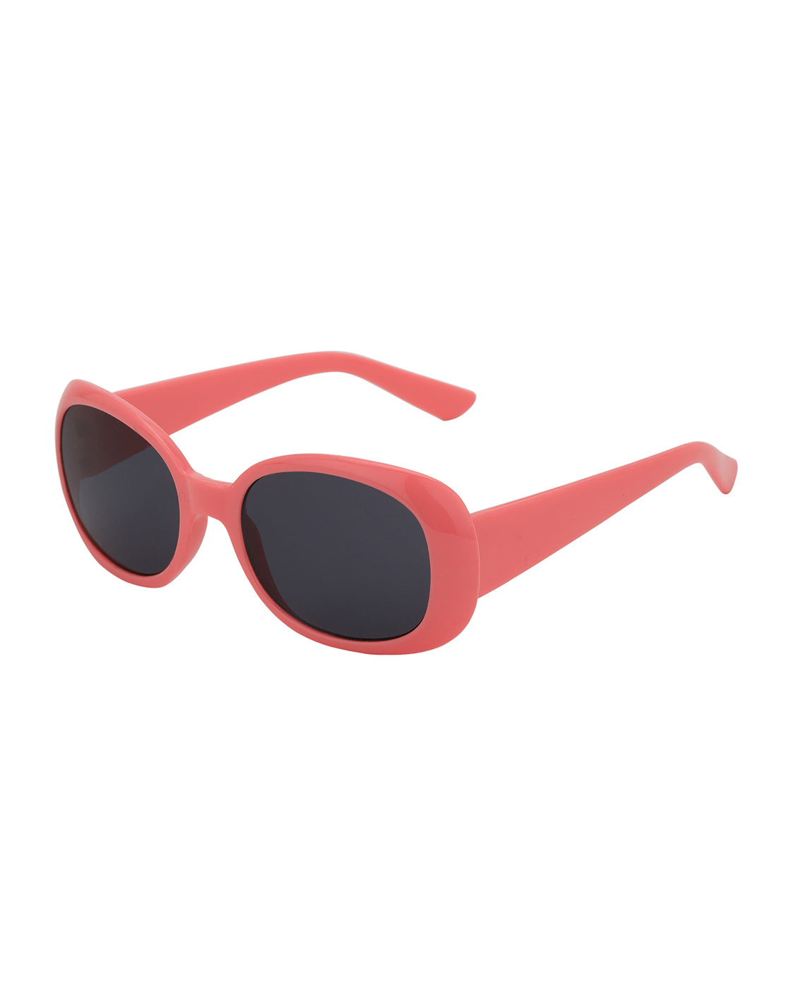 Pink Toned UV Protected Lens Rectangle Sunglass for girl