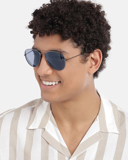 Carlton London Aviator Sunglasses With Uv Protected Lens For Men